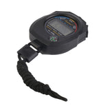 Waterproof Sports Stopwatch Professional Handheld Digital LCD Sports Stopwatch Chronograph Counter Timer with Strap